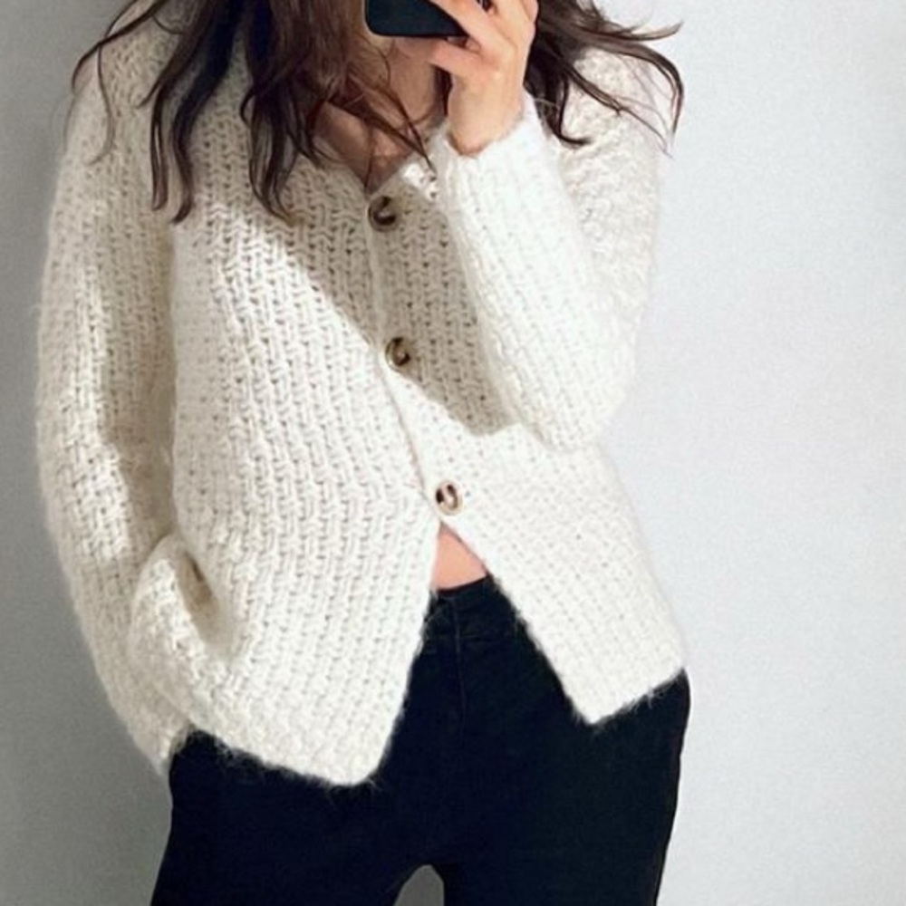 Zara chunky knit cardigan